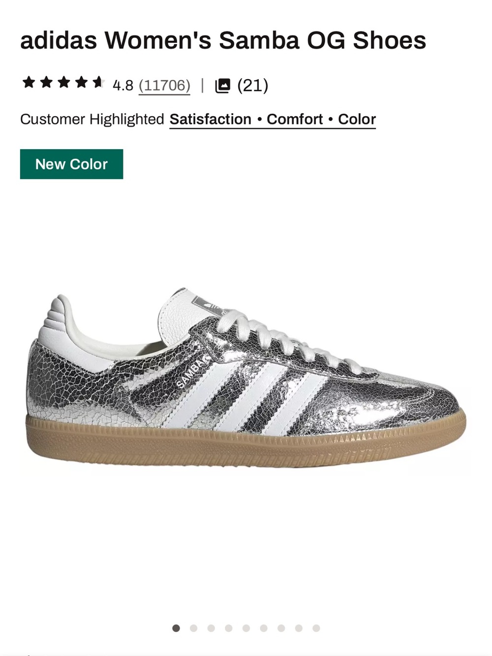adidas Youth Samba OG Shoes size 1.5